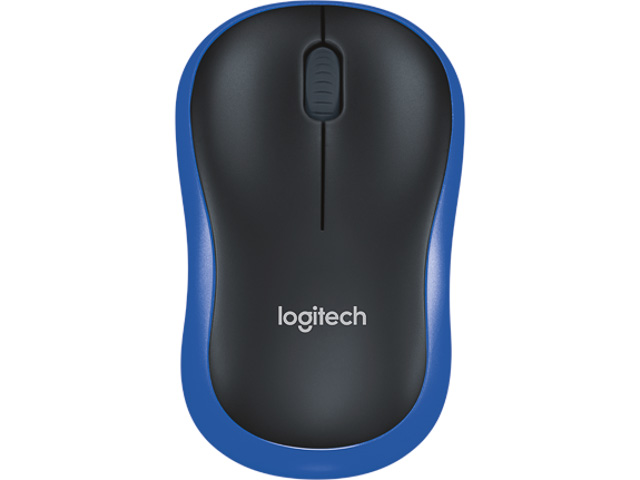 LOGITECH M185 MAUS BLAU KABELLOS 910-002239 3Tasten/1000dpi/2,4GHZ
