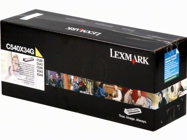 C540X34G LEXMARK C540 ENTWICKLER YELLOW 30.000Seiten