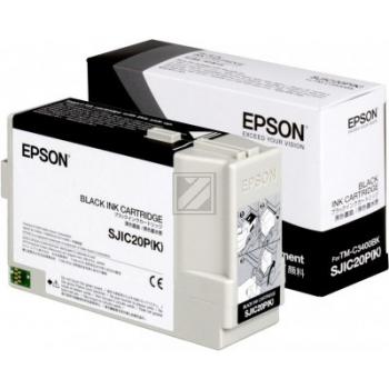 C33S020490 EPSON SJIC20PG TM Tinte black 78,7ml