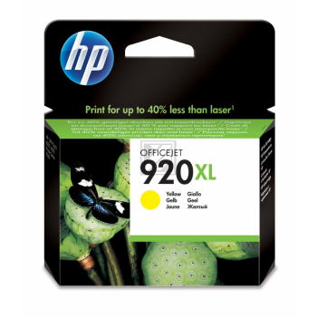 CD974AE#BGX HP 920XL OJ Tinte yellow HC 700Seiten 6ml