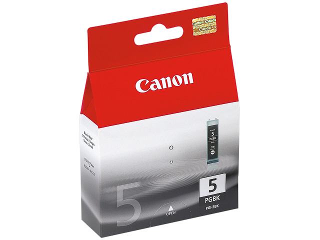 PGI5BK CANON MP800 TINTE BLACK 0628B001 Nr.5 26ml 505Seiten pigmentiert