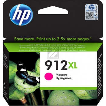 3YL82AE#BGX HP 912XL OJ Tinte magenta HC 825Seiten