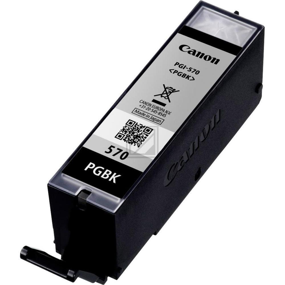 0372C001 CANON PGI570PGBK Nr.570 Pixma MG Tinte black ST 300Seiten 15ml