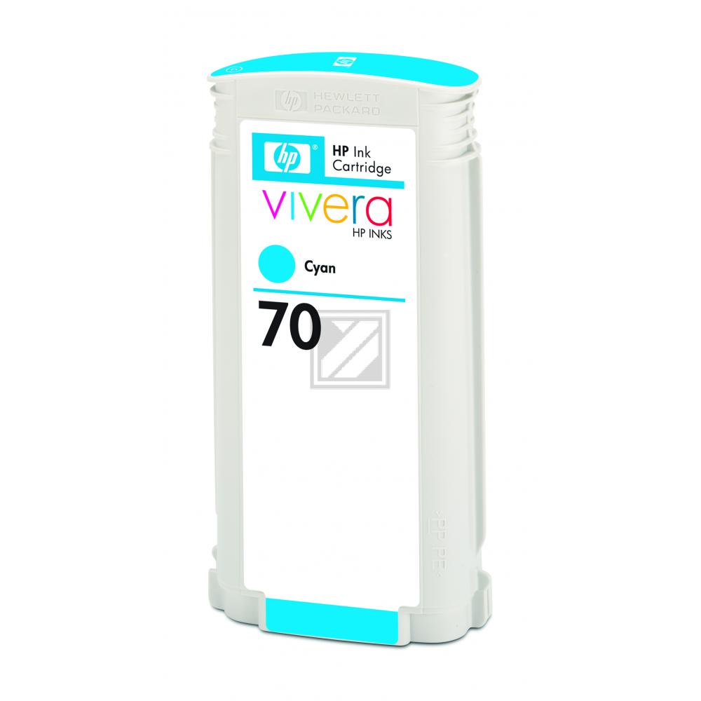 C9452A HP 70 DNJ Tinte cyan 130ml