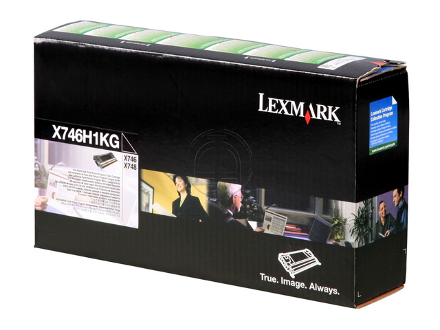 X746H1KG LEXMARK X746 TONER BLACK 12.000Seiten return