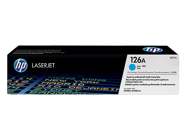 CE311A HP CLJ CP1025 TONER CYAN HP126A 1000Seiten