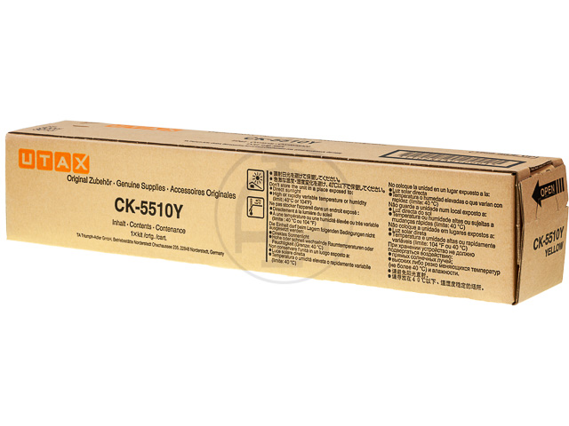 1T02R4AUT0 UTAX 300CI TONER YELLOW 12.000Seiten CK5510Y