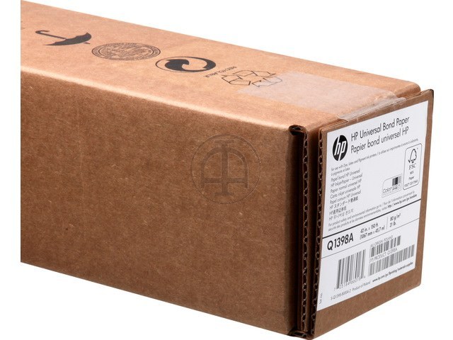 Q1398A HP INKJET PAPIER 42 1067mmx45,7m 80gr