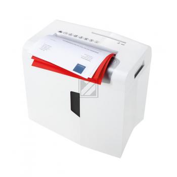 1043121 HSM Shredstar X5 Aktenvernichter A4 4,5x30mm Partikel 5 Blatt P-3 weiss