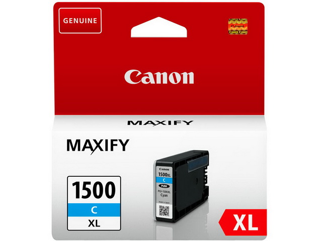 PGI1500XLC CANON MB2050 TINTE CYAN HC 9193B001 12ml 1020S. hohe Kapazitaet