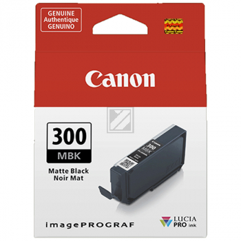 4192C001 CANON PFI300MBK IPF Tinte matt black 14,4ml