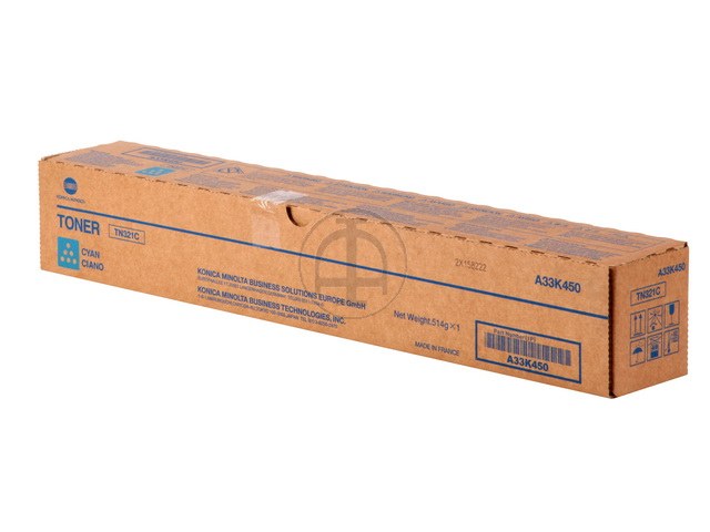 A33K450 KONICA BIZHUB C364 TONER CYAN 25.000Seiten TN321C