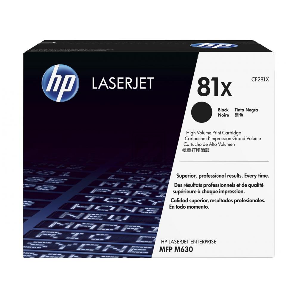 CF281X HP 81X CLJ Cartridge black HC 25.000Seiten