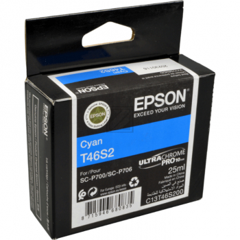 C13T46S200 EPSON SC Tinte cyan 25ml