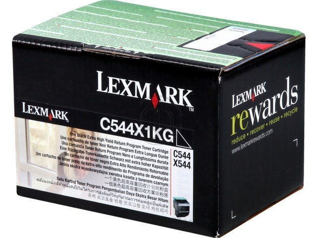 C544X1KG LEXMARK C544 TONER BLACK 6000Seiten return