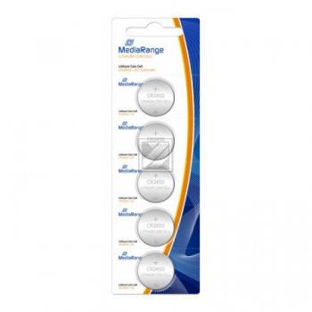 MRBAT138 MEDIARANGE Knopfzelle 5er Pack CR2450 Lithium 3,0 V