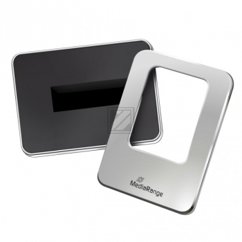 MEDIARANGE ALUMINIUM BOX SILBER BOX901 Leerbox USB Speichersticks