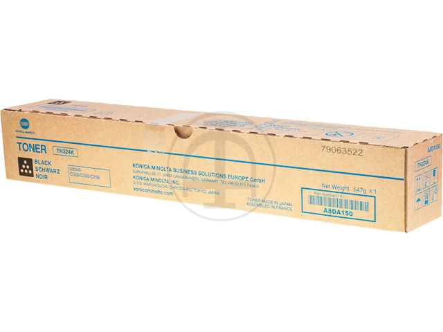 A8DA150 KONICA BIZHUB C308 TONER BLACK 28.000Seiten TN324K