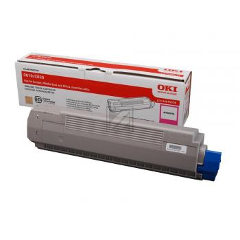 44059106 OKI C8xx Toner magenta 8000 Seiten