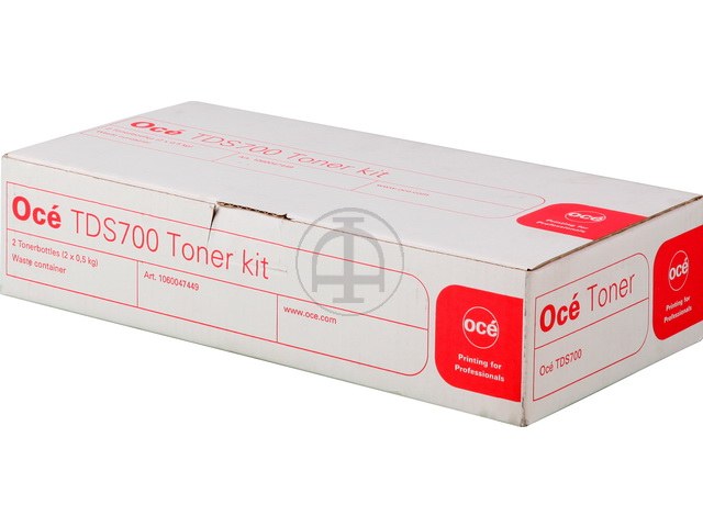 1060047449 OCE TDS700 TONER (2) BLACK 2x500gr