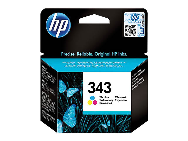 C8766EE#UUS HP DJ5740 TINTE COLOR HP343 7ml 330Seiten