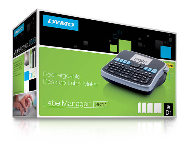 DYMO LABELMANAGER 360D TASTATUR QWERTY S0879470 Etikettendrucker