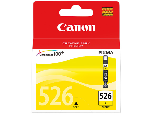 CLI526Y CANON IP4850 TINTE YELLOW 4543B001 Nr.526 9ml