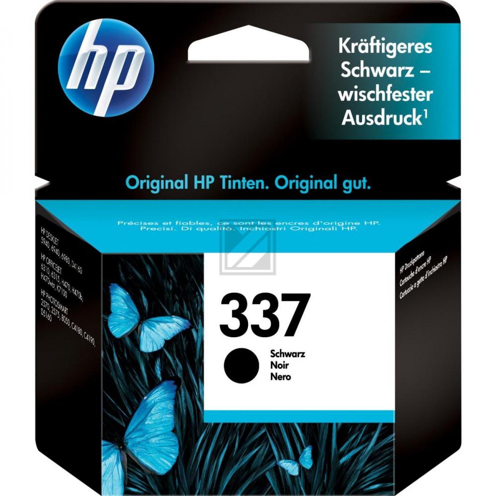 C9364EE#UUS HP 337 PS Tinte black 420 Seiten 11ml