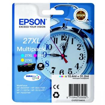 C13T27154012 EPSON WF Tinte (3) cmy HC 3x1100Seiten 3x10,4 ml