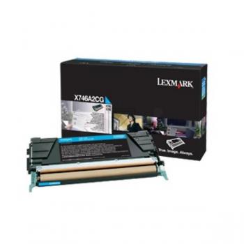 X746A3CG LEXMARK Optra X Toner cyan corporate 7000Seiten