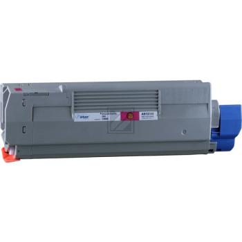 AS12306 ASTAR OKI 43872306 C5xxx Toner magenta rebuilt 2000Seiten Chip