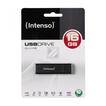 INTENSO ALU LINE USB STICK 16GB 3521471 28MB/s USB 2.0 anthrazit