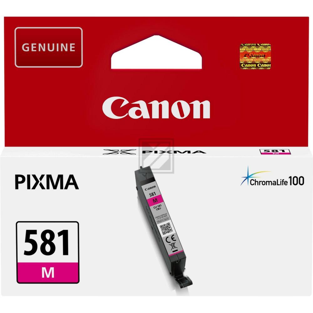 2104C001 CANON CLI581M Nr.581 Pixma TS TR Tinte magenta ST 237Seiten