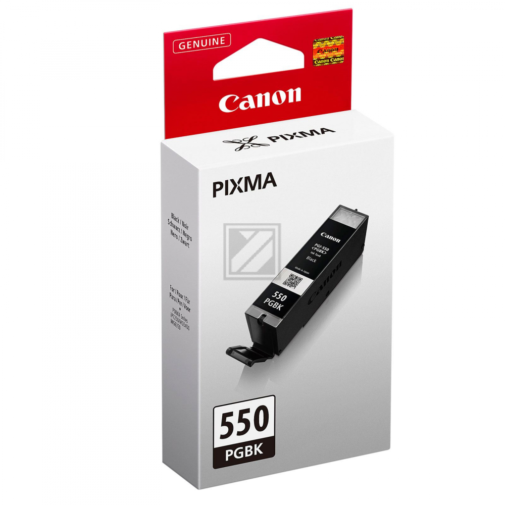 6496B001 CANON PGI550PGBK Nr.550 Pixma Tinte black ST 375Seiten 15ml