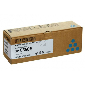 408189 RICOH Type SPC360E SP Toner cyan ST 1500Seiten