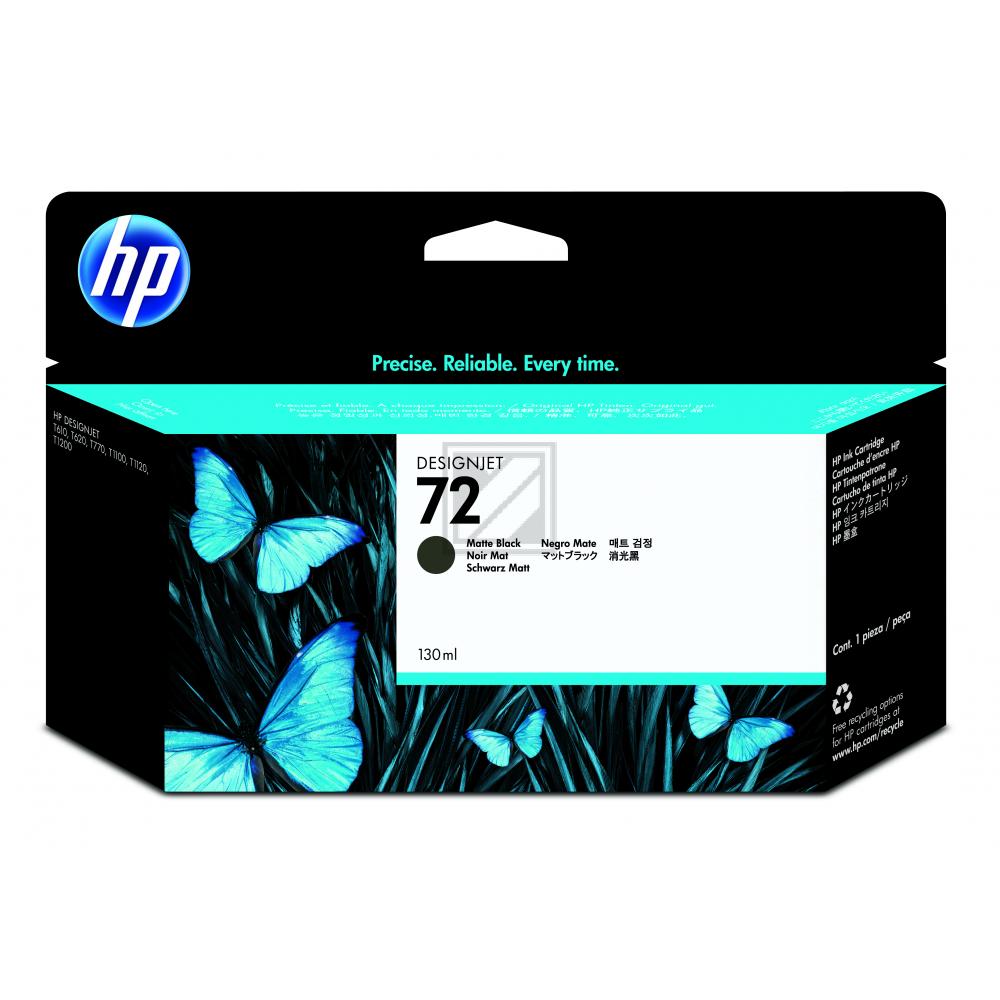 C9403A HP 72 DNJ Tinte matt black HC 130ml