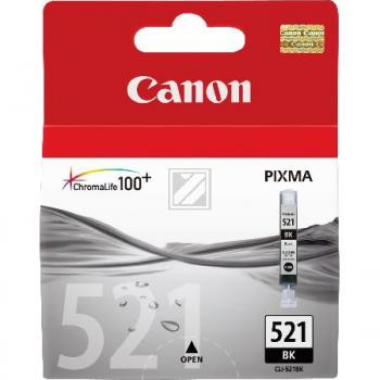 2933B001 CANON CLI521B Nr.521 Pixma MP Tinte black ST 650Seiten 9ml