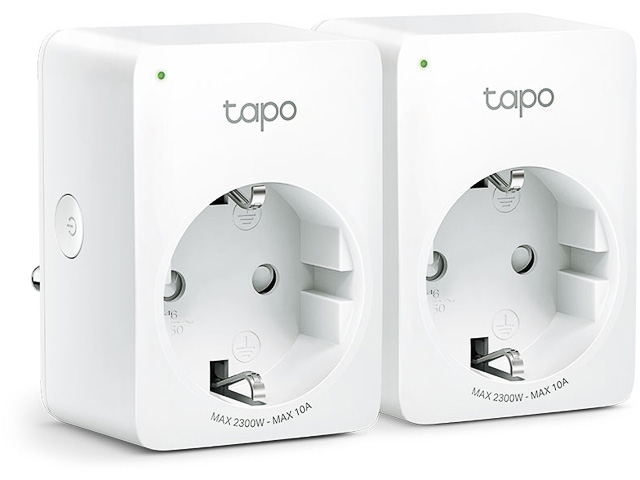TP-LINK MINI SMART WLAN STECKDOSE (2) TAPO P100 AC 220-240 V 50/60 Hz 10 weiss