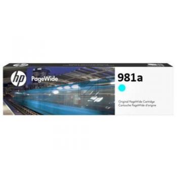 J3M68A HP 981A PW Color Tinte cyan ST 6000Seiten 70ml