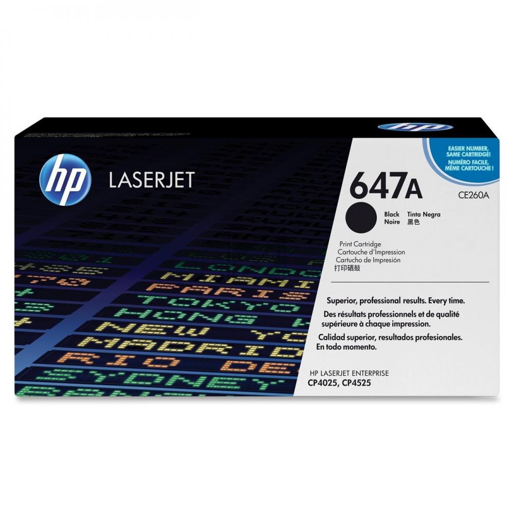 CE260A HP 647A CLJ Toner black ST 8500 Seiten