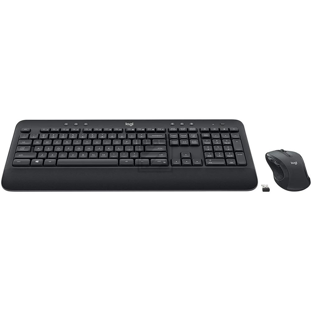 920-008889 LOGITECH MK545 Tastatur+Maus QWERTZ DE kabellos schwarz