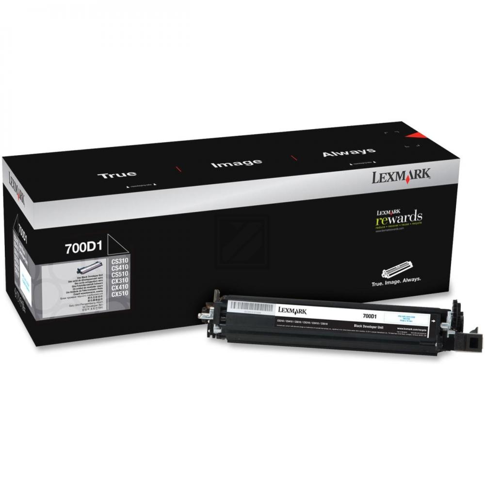 70C0D10 LEXMARK 700D1 CS/CX Entwickler black 40.000Seiten