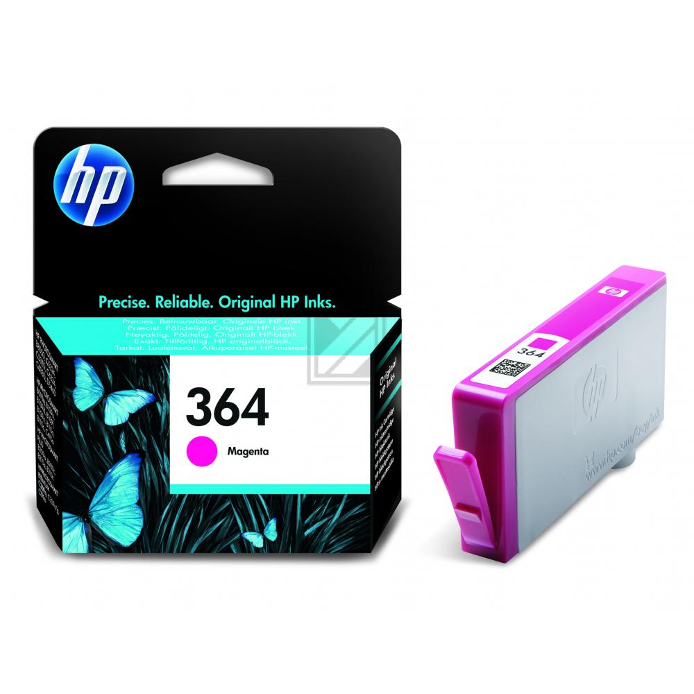 CB319EE#BA1 HP 364 PSC Tinte magenta ST 300Seiten 3ml