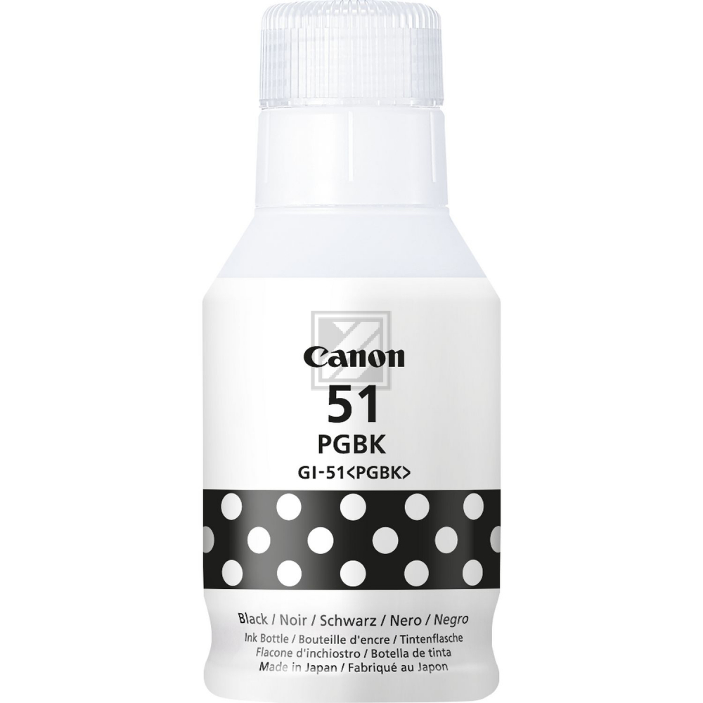 4529C001 CANON GI51PGBK Pixma Tinte black 6000Seiten 135ml