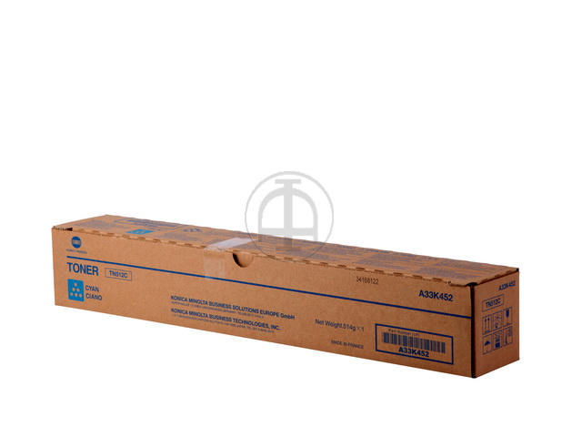 A33K452 KONICA BIZHUB C454 TONER CYAN 35.000Seiten TN512C