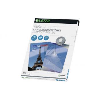 74780000 LEITZ LAMINIERFOLIE (100) A4 100Blatt 80mic