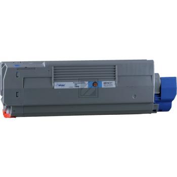 AS14307 ASTAR OKI 43872307 C5xxx Toner cyan rebuilt 2000Seiten Chip