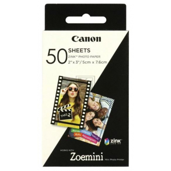 3215C002 CANON Zink Fotopapier 50x75mm 50Blatt weiss