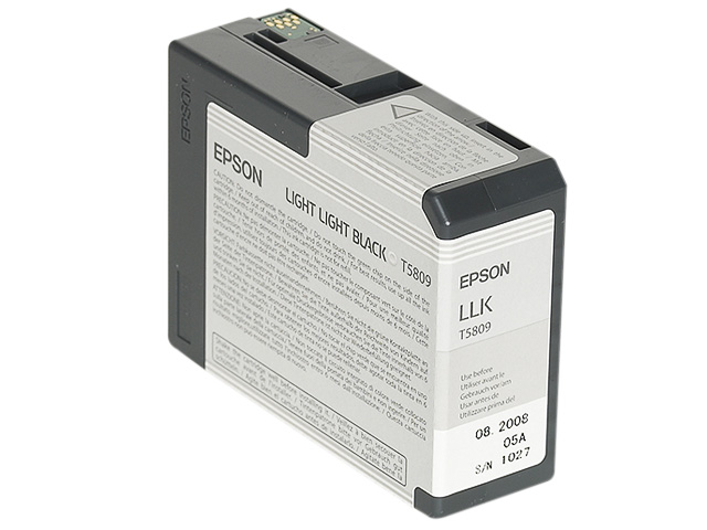 C13T580900 EPSON ST PRO3800 TINTE LLBK 80ml light light black