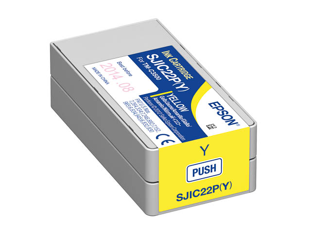 C33S020604 EPSON TMC3500 TINTE YELLOW SJIC22PY 32,5ml